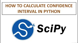 Python  calculate confidence interval using scipystats and numpy [upl. by Atiuqram763]