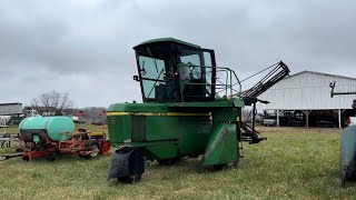 1988 John Deere 6000 HI Cycle SelfPropelled Boom Sprayer [upl. by Lovell]