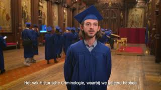 VUB Alumnus Robin over Criminologische Wetenschappen [upl. by Cranston]