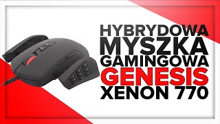 GENESIS XENON 770  HYBRYDOWA MYSZKA GAMINGOWA  UNBOXINGampRECENZJA  genesiszonecom [upl. by Ibok513]