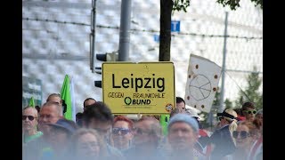 Klimacamp Leipzig Pödelwitz vom 280705082018 Demo [upl. by Hoisch]