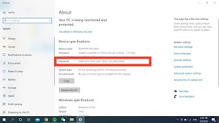 How to find Device ID in Laptop [upl. by Noivax]