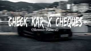 Check Kar X Cheques SlowedReverd Lofi song [upl. by Siraj4]