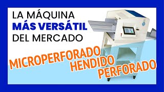 ☑️ Hendidora microperforadora perforadora AUTOMÁTICA Cyklos GPM 450 Airspeed [upl. by Wiltsey]