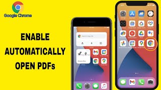 How To Enable Automatically Open Pdfs On Google Chrome App [upl. by Yrtnahc101]
