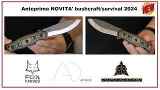 FOX TOPS quotEGOquot BUSHCRAFT SURVIVAL KNIFE  NOVITA SHOT SHOW 2024 [upl. by Nylahsoj122]