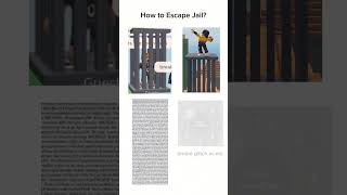 How to Escape jail in Elected Admin memes roblox robloxedit shorts [upl. by Inol218]