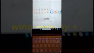 How to use emoji menu in windows 1110 trending emoji windowsshortcut ytshorts viral [upl. by Asiul949]