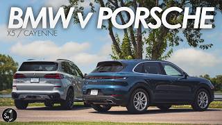 BMW X5 vs Porsche Cayenne  Your Family Demands It [upl. by Graehl564]