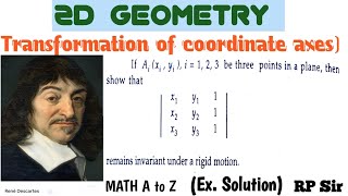 Area of triangle is invariant under rigid motion [upl. by Kandace]