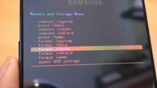 ClockWorkMod CWM Recovery Restore of a System Image Nandroid [upl. by Rivera]