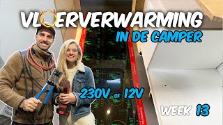 Ultradunne vloerverwarming voor in de camper – Dit is zo eenvoudig [upl. by Niessuh609]