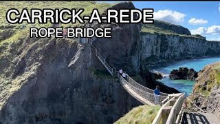 CarrickARede Rope Bridge  Northern Ireland  full walking tour Sep 2022 [upl. by Imre]