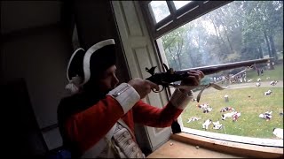 Revolutionary War Reenactment Battle of Germantown 2015 [upl. by Anidnamra893]