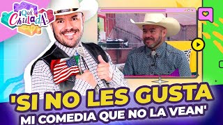 Edson Zúñiga El Norteño habla de las CRÍTICAS a la comedia negra  ¡Qué Chulada [upl. by Nekal]