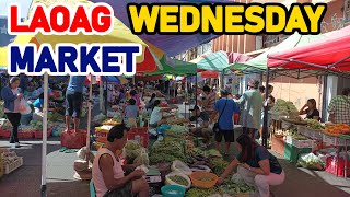 LAOAG WEDNESDAY MARKET WELCOME TO ILOCOS [upl. by Candie]