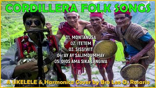 CORDILLERA FOLK SONGS  Ukelele and Harmonica Version  HUG By Bro Leo [upl. by Diva]