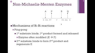 047NonMichaelisMenten Kinetics [upl. by Ruggiero631]