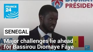 Major challenges lie ahead for Senegals new president • FRANCE 24 English [upl. by Chevy]