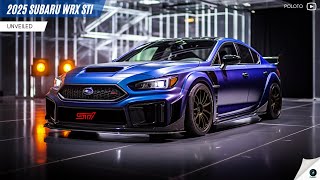 2025 Subaru WRX STI Unveiled  Performanceoriented sports sedan [upl. by Greeson]