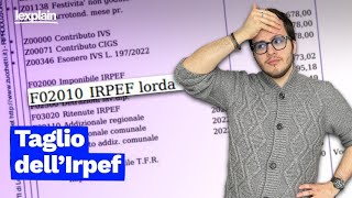 Irpef 2024 cosè e di quanto aumenteranno gli stipendi [upl. by Enala]