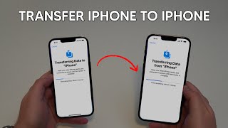 How to Transfer ALL DATA from old iPhone to new iPhone No Backup [upl. by Liss]