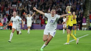 Euro féminin 2022  les Anglaises assomment la Suède et soffrent une finale à domicile • FRANCE 24 [upl. by Neva]