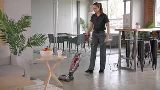 Sanitaire HydroClean Hard Floor Washer  Vacuum  Wash All at Once [upl. by Meris790]