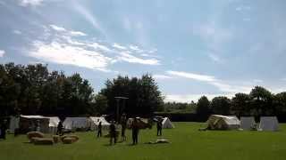 Military Odyssey 2015  Wild West Reenactment by the Spearfish Creek Reenactors [upl. by Lockwood]