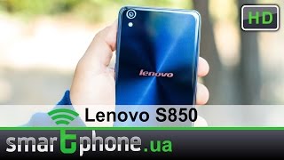 Lenovo S850  Обзор Смартфон из стекла [upl. by Nabetse]