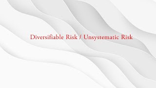 Unsystematic Risk Formula for standard deviation [upl. by Tsew]