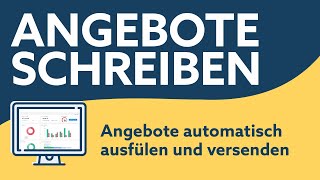 Angebote schreiben mit sevdesk [upl. by Trefler]