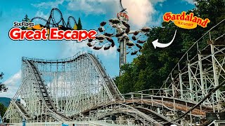 provo unattrazione CHIUSA di GARDALAND a Six Flags Great Escape [upl. by Llener]