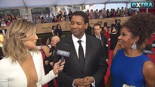 Denzel Washington Praises Wife at SAG Awards I Got a Good Woman’ [upl. by Elvera]