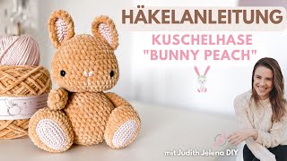 Hase häkeln  Anleitung Kuscheltier  Stofftier für Ostern Amigurumi [upl. by Adrial]