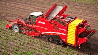 GRIMME VARITRON 470 TERRA TRAC  selfpropelled Potato Harvester [upl. by Yeung858]