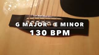 G Major Backing Track  130 bpm Country Blues Jam Track  E minor Backing Track [upl. by Robb447]