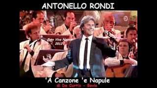 ANTONELLO RONDI  A Canzone e Napule [upl. by Oleusnoc634]