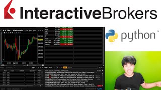 Interactive Brokers TWS API  TradingView Charts Python Tutorial Updated [upl. by Pessa809]