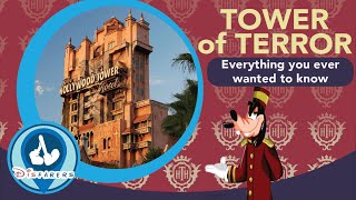 The Tower of Terror Full Ride and Elevator Video at Disney Worlds Hollywood Studios [upl. by Palecek]