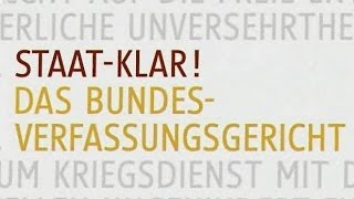 Staat klar  Bundesverfassungsgericht [upl. by Eednar184]