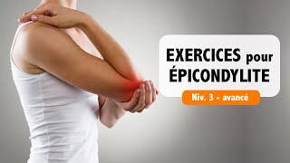 Exercices pour épicondylite  niv avancé [upl. by Giza]