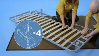 Ikea Bed Assembly Instructions and Time Lapse  How To [upl. by Mikaela298]