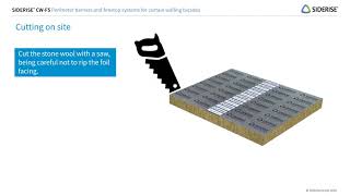 SIDERISE Installation Guidance CW FS Perimeter Barriers Firestops For Curtain Walling [upl. by Gowon574]