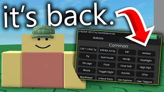 Roblox JJSploit New Exploit Is Back After Three Years Showcase [upl. by Prent]