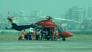 ONGC Helibase Operations at Mumbai Airport  A film by Sanket Communications [upl. by Elissa170]