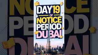 BEST THINGS TO DO IN DUBAI  Day 1930 Notice Period iamhvr dubaijobs 30daynoticeperiod [upl. by Akcirred]