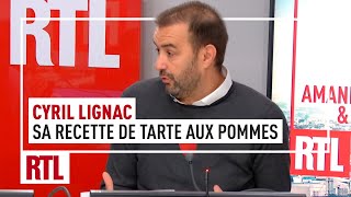 Cyril Lignac  sa recette de tarte aux pommes [upl. by Eagle]