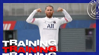 Sergio Ramos  Première journée dentraînement [upl. by Wareing]