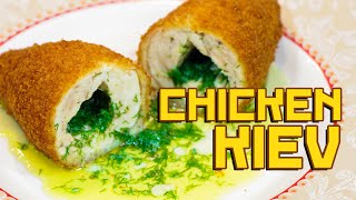 Chicken kotlet of Kiev  Cooking with Boris [upl. by Targett420]